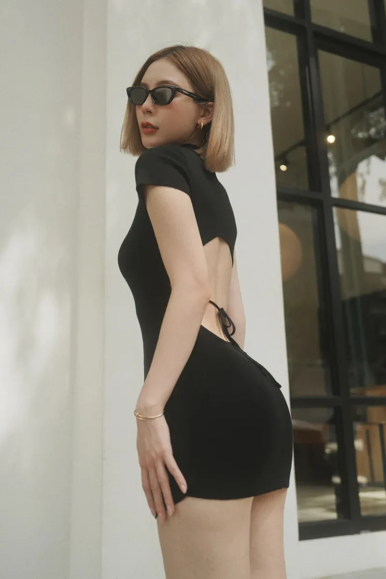 ACE Mini Dress Black