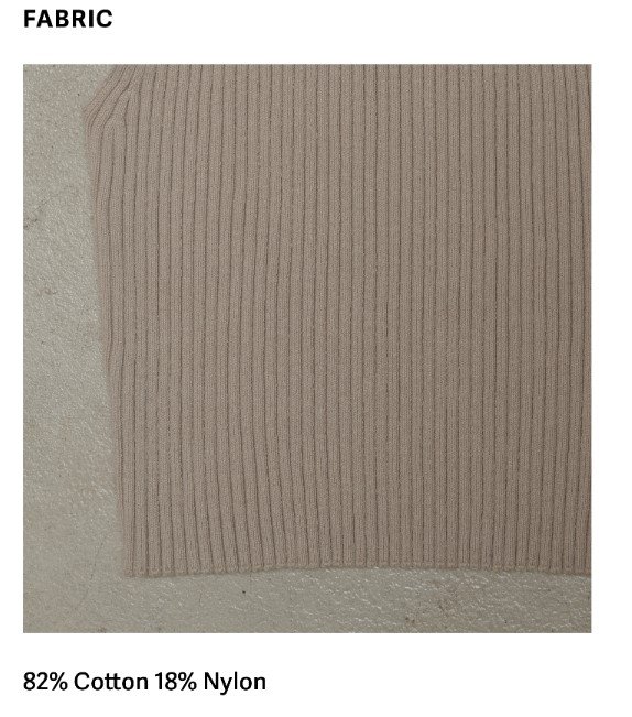 Always Ready Knit Top Taupe Fabric 2
