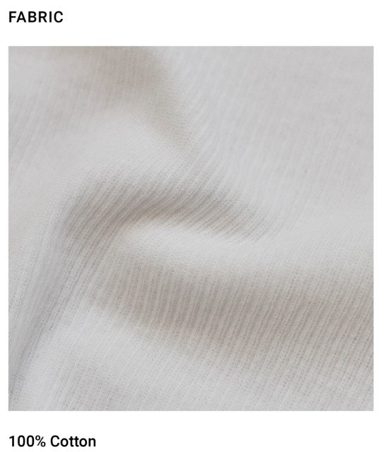 Baby's Breath Tee White FABRIC 1