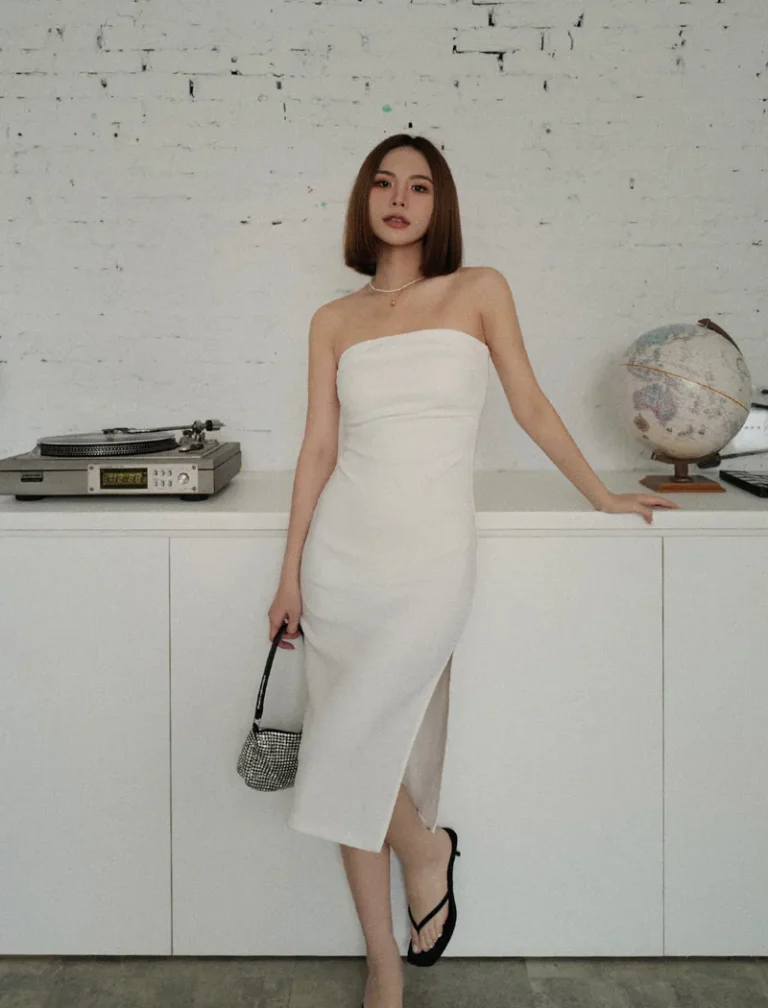 Booked and Busy Dress<span> - </span>White, S