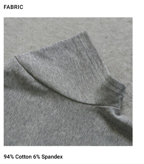 Cotton Baby Tee Snow FEBRIC 2