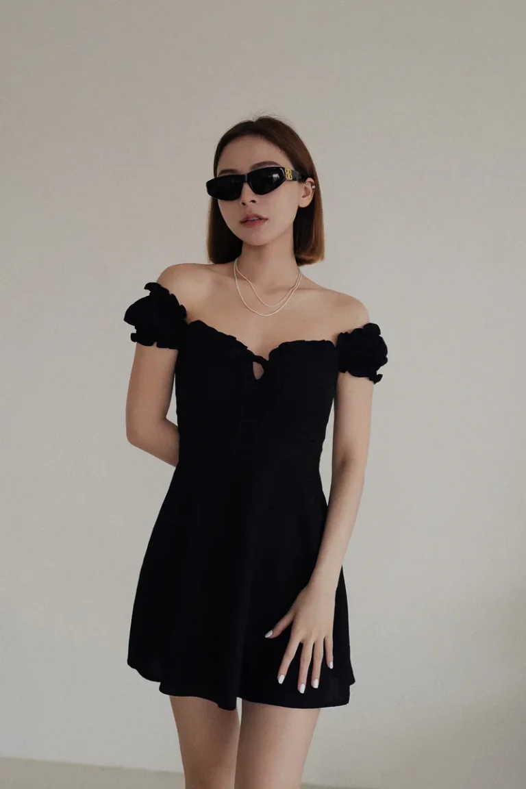 Cuteness Overload Dress Black