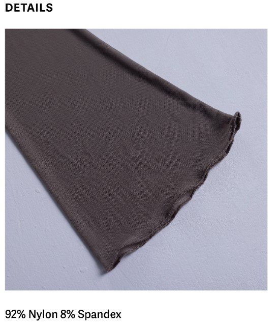 Don't Let Go Shirt Black FABRIC 2