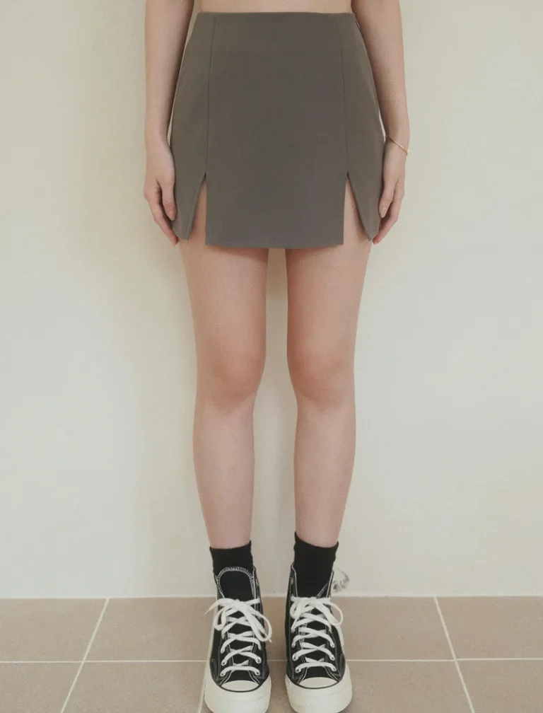 Double Kill Mini Skirt<span> - </span>Grey, XS
