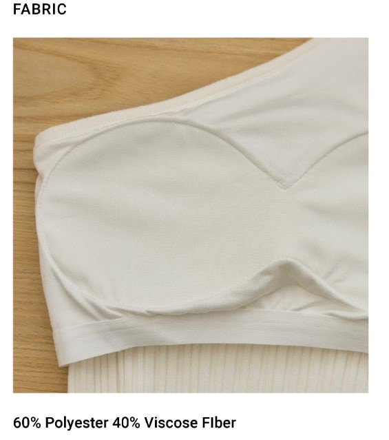 Enchanted Bra Top White Febric 2