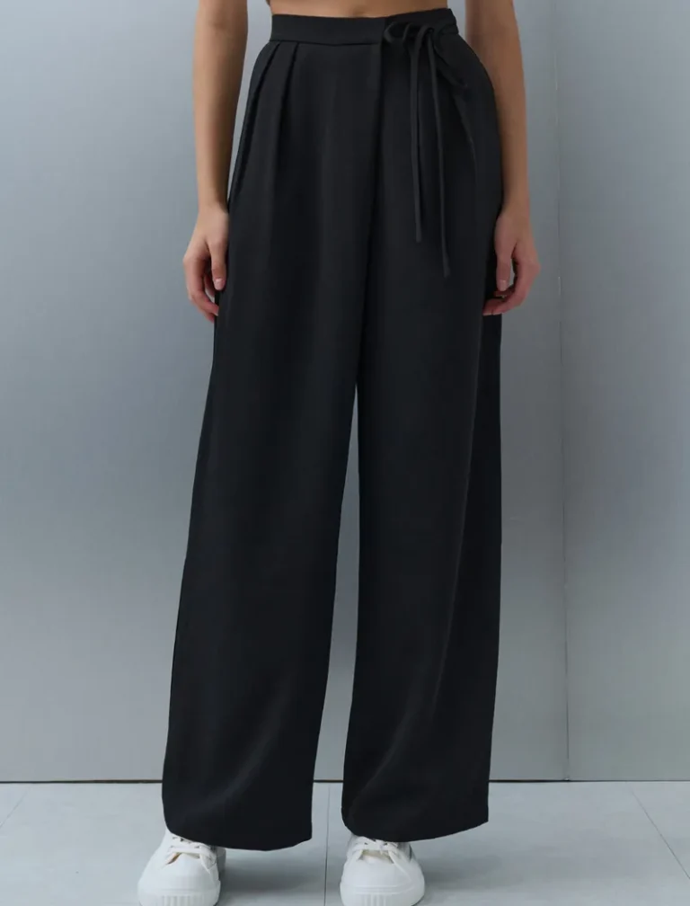 Fav Wide-leg Trousers<span> - </span>Black, M