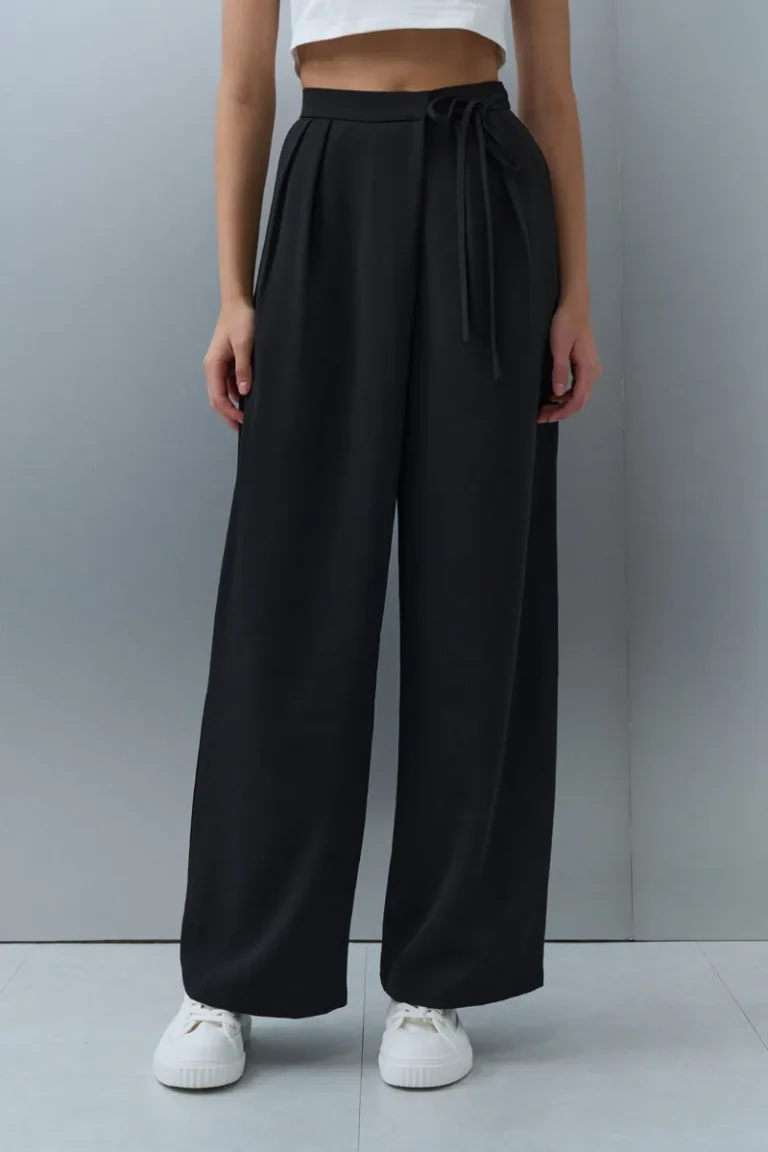 Fav Wide Leg Trousers Black