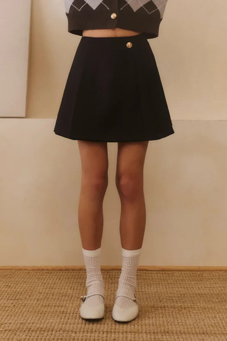 Fit Just Right Skirt Black