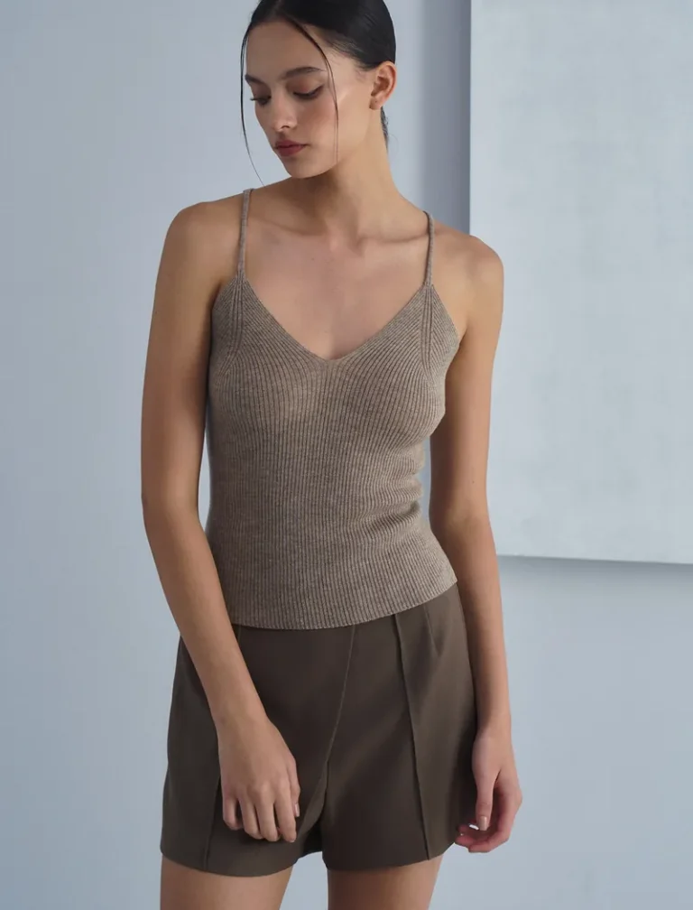 FuFu Knit Top<span> - </span>SAND, S