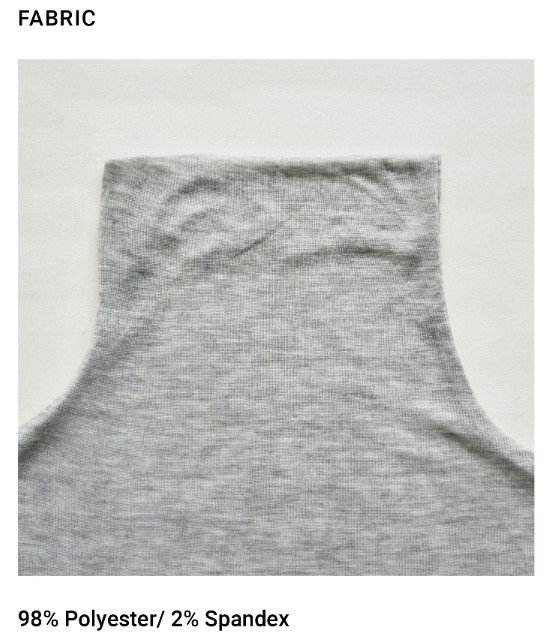 Good Good Turtleneck Snow FABRIC 1