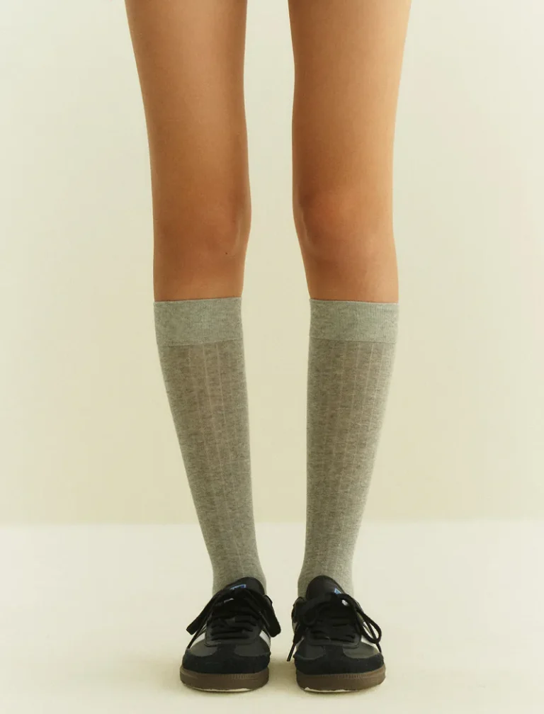 Grande Cotton Socks<span> - </span>Light Grey