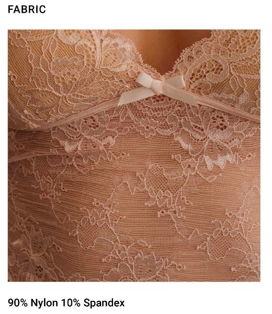 Hot Romances Bra Top Dahlia Fabric 2