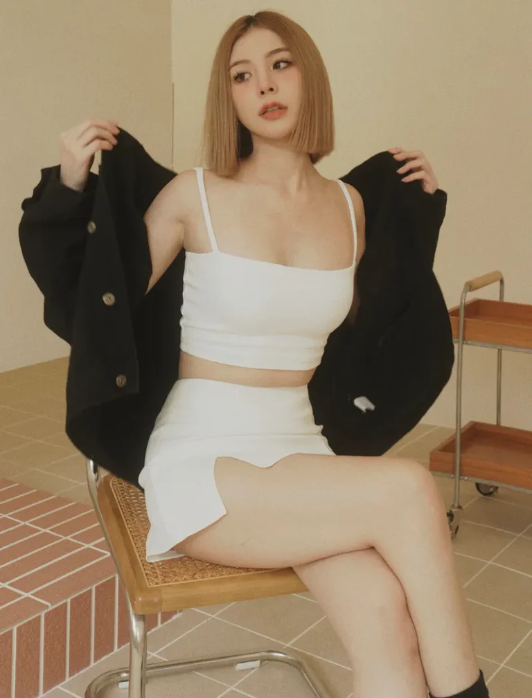 Iconic Bra Top<span> - </span>White, S