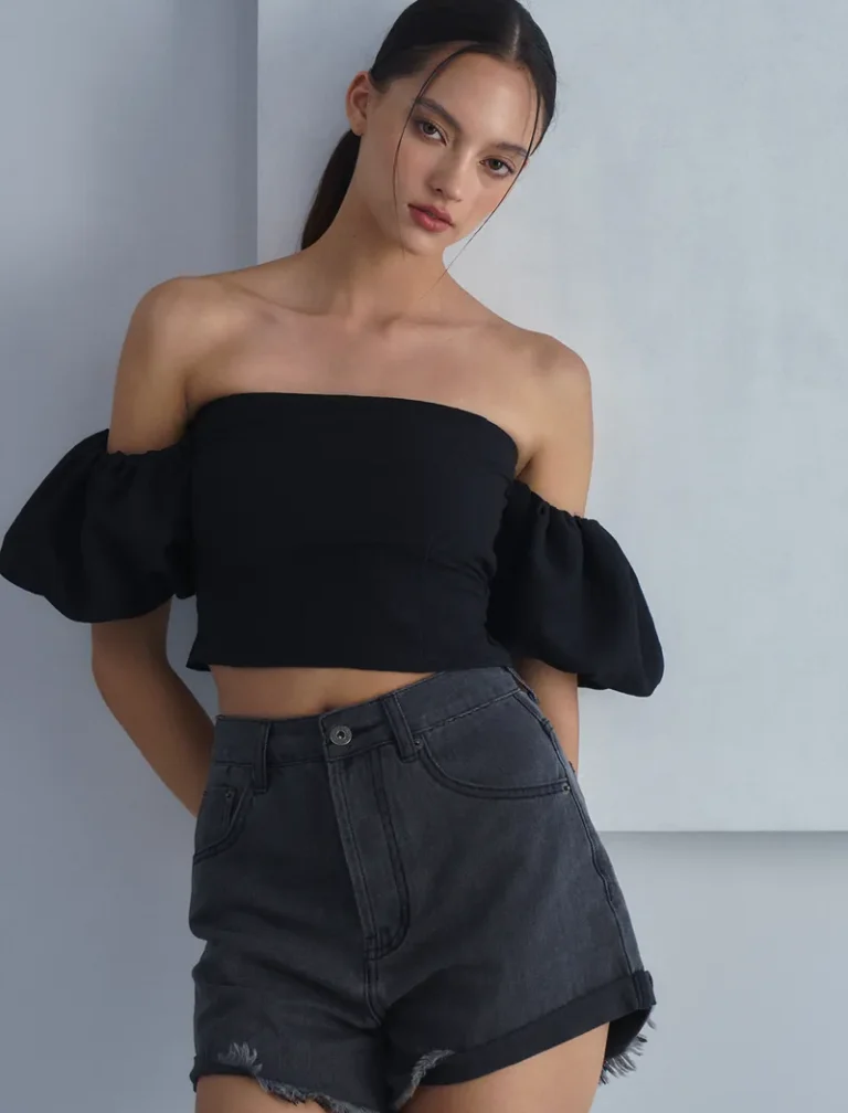 Imma Princess Top<span> - </span>Black, S