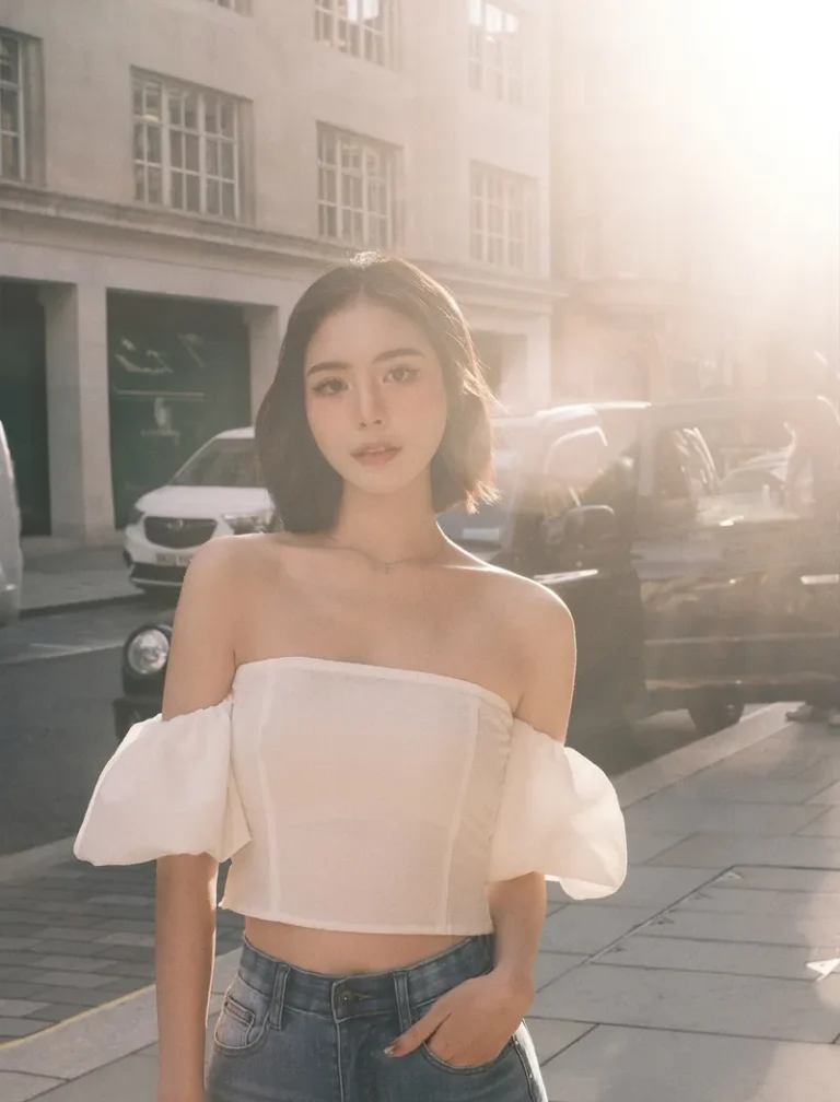 Imma Princess Top<span> - </span>White, S