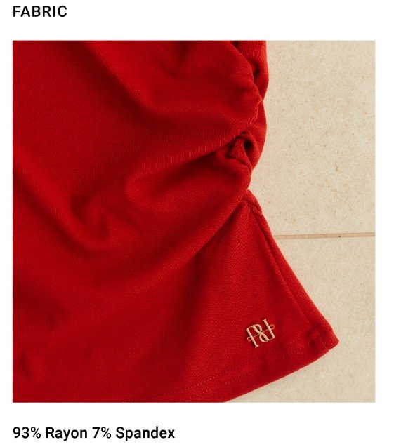 Knot My Vibe Top Ruby Febric 4