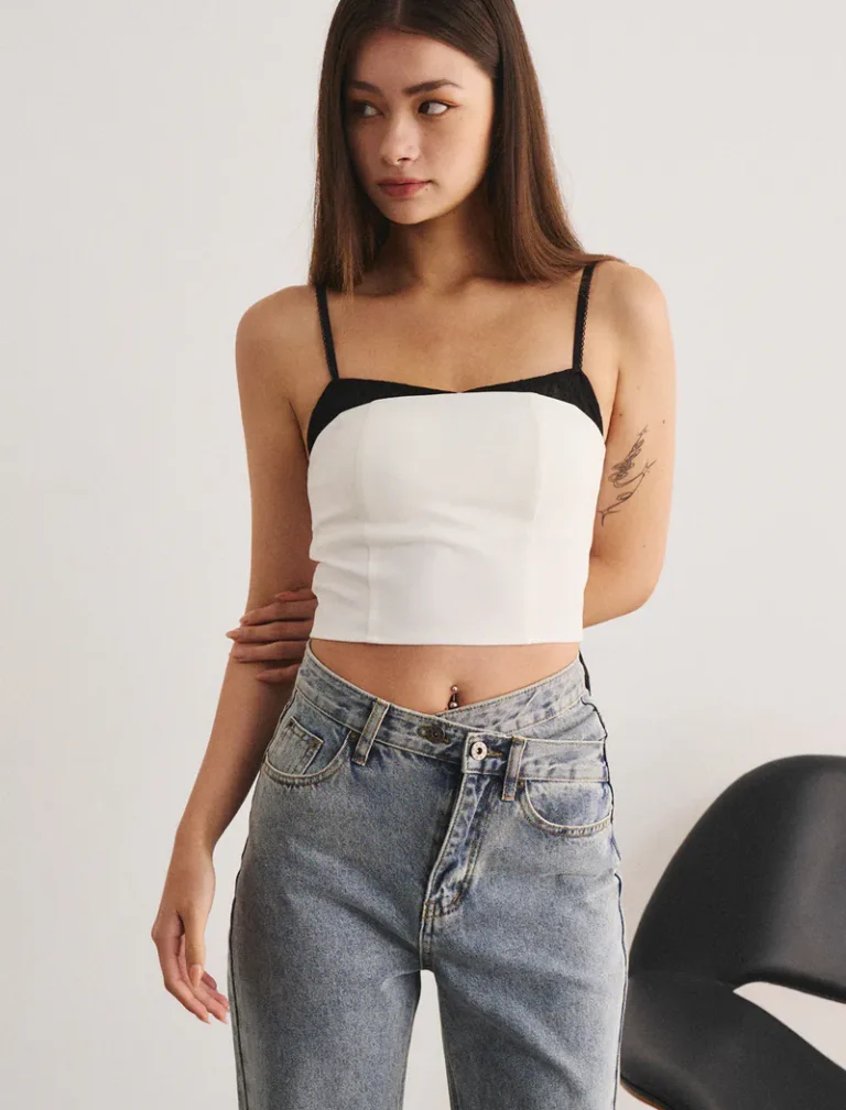 Lace Lover Bra Top<span> - </span>White, S