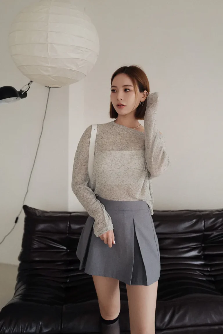 Laid Back Sexy Top Grey