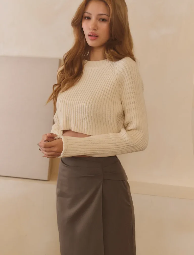 Lost and Found Sweater<span> - </span>BEIGE, S