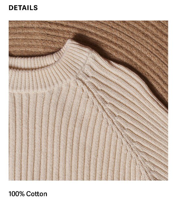 Lost And Found Sweater Black FABRIC 2
