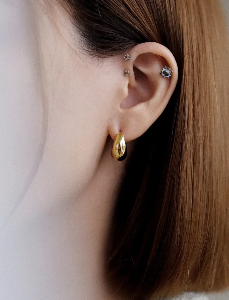 Meteor Earrings<span> - </span>Gold