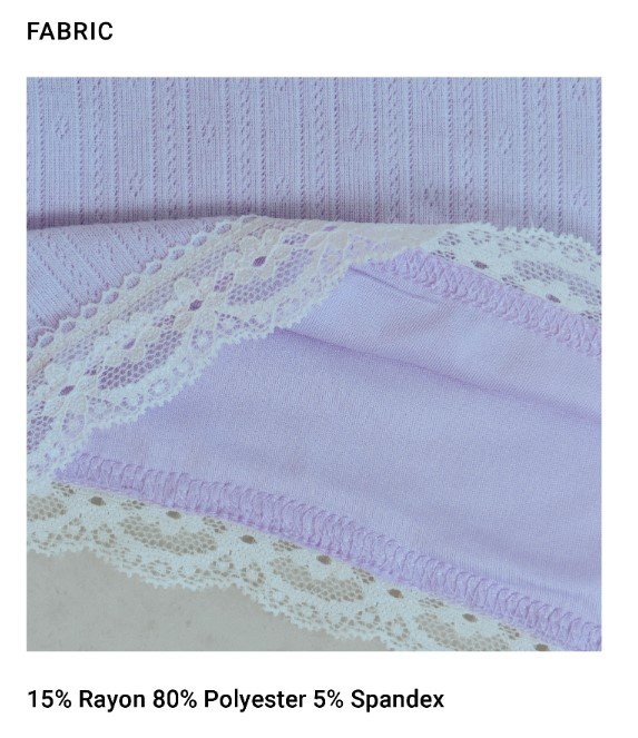 Morning Kiss Bra Dress Lavender FABRIC 3