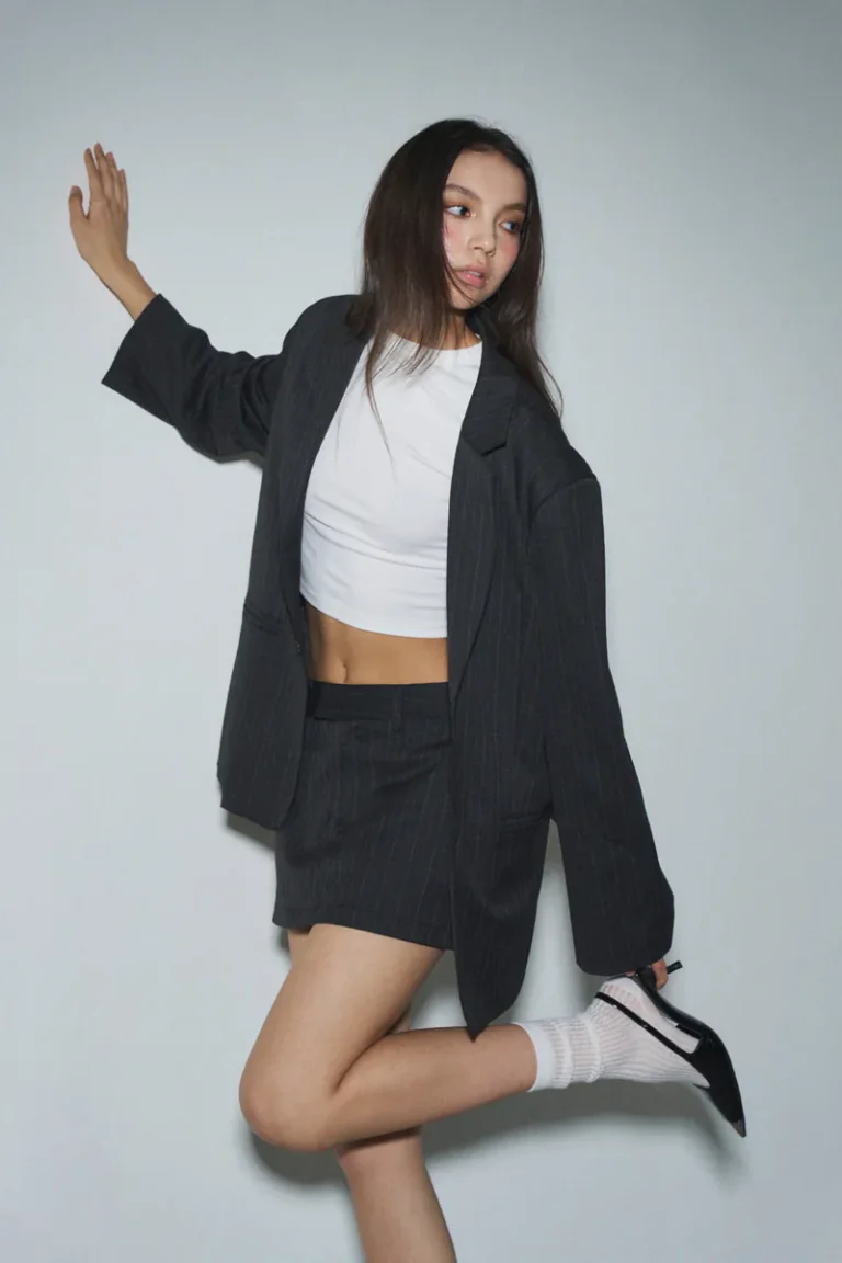 Most Wanted Blazer Dark Grey