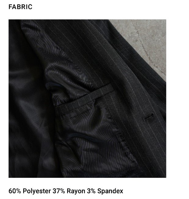 Most Wanted Blazer Dark Grey FABRIC 2