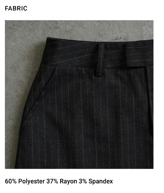 Most Wanted Skirt Dark Grey FABRIC 3