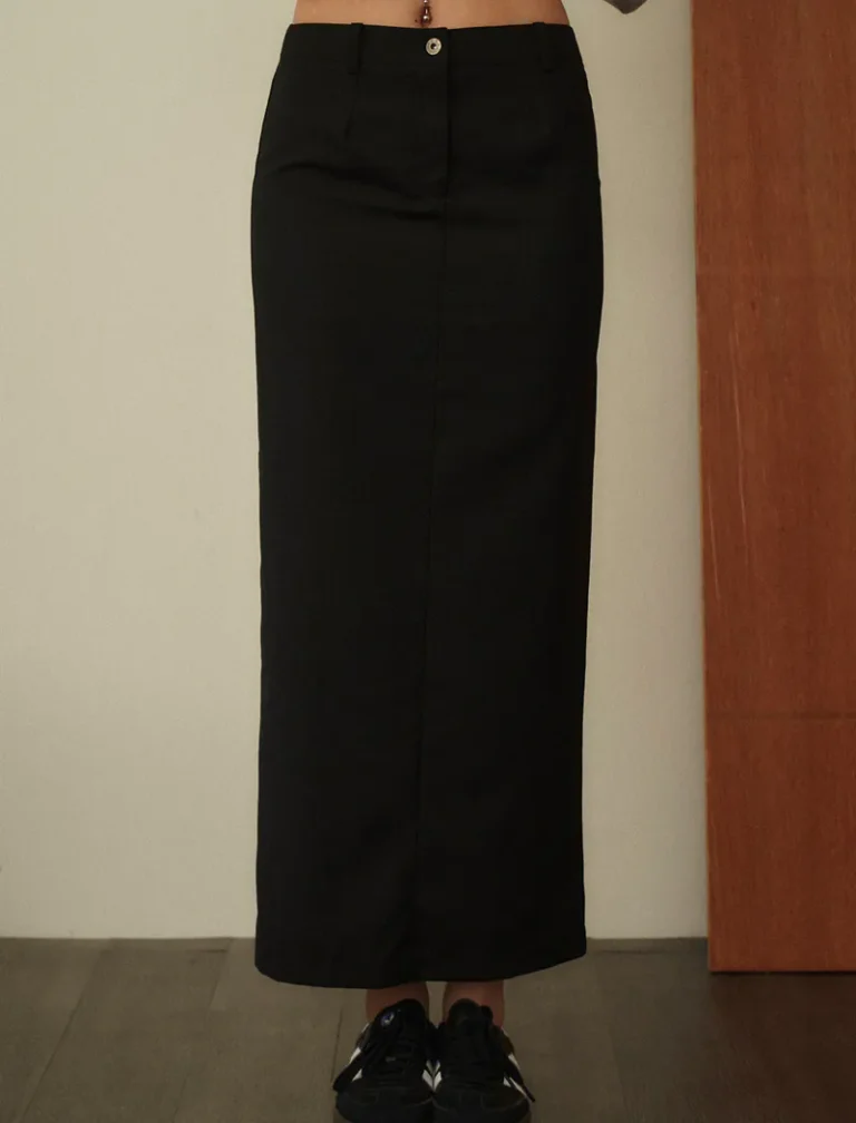 Muse Maxi Skirt<span> - </span>NOIR, XS
