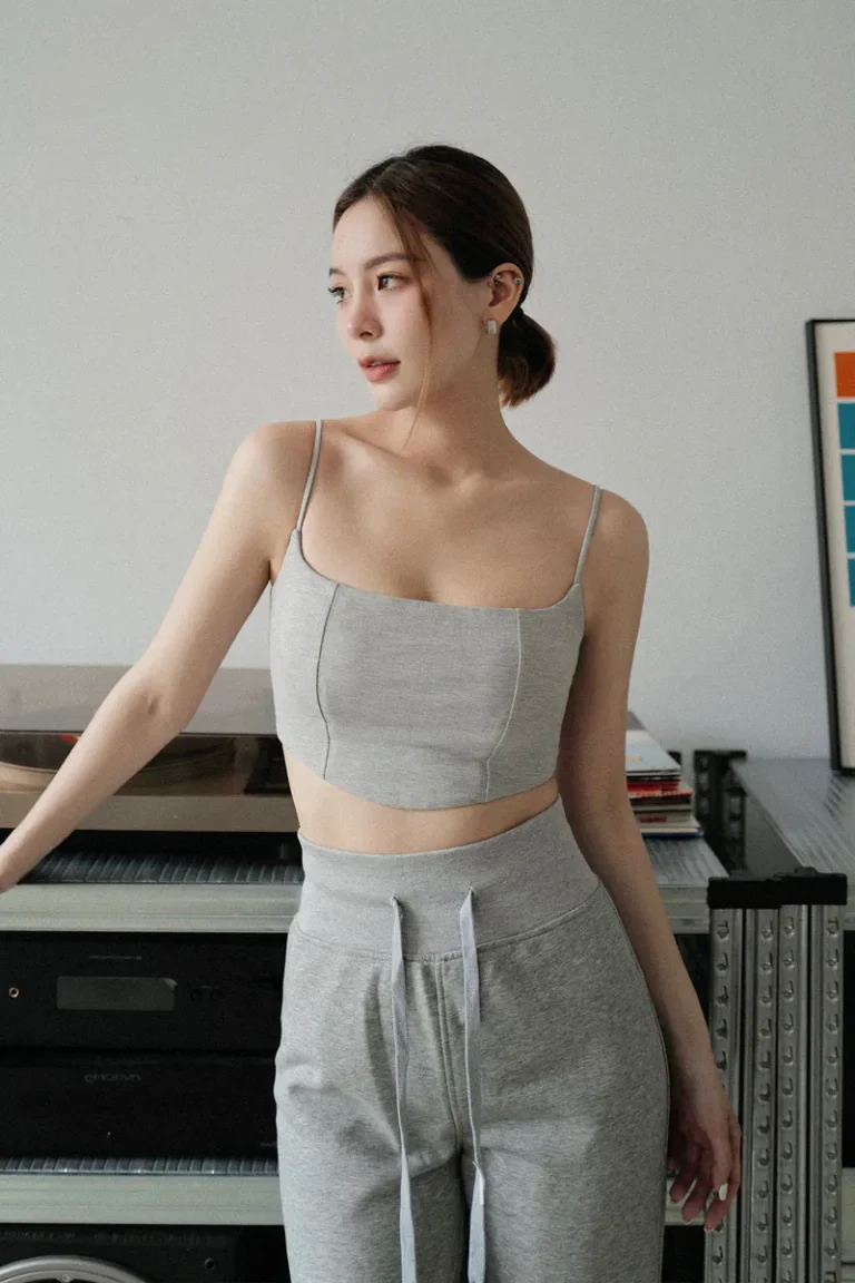 Orgasm Bra Top Grey