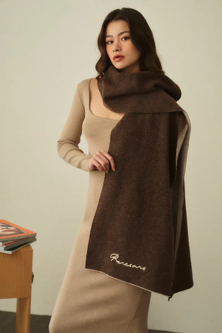 RENESANS Luxe Wool Scarf Toasted