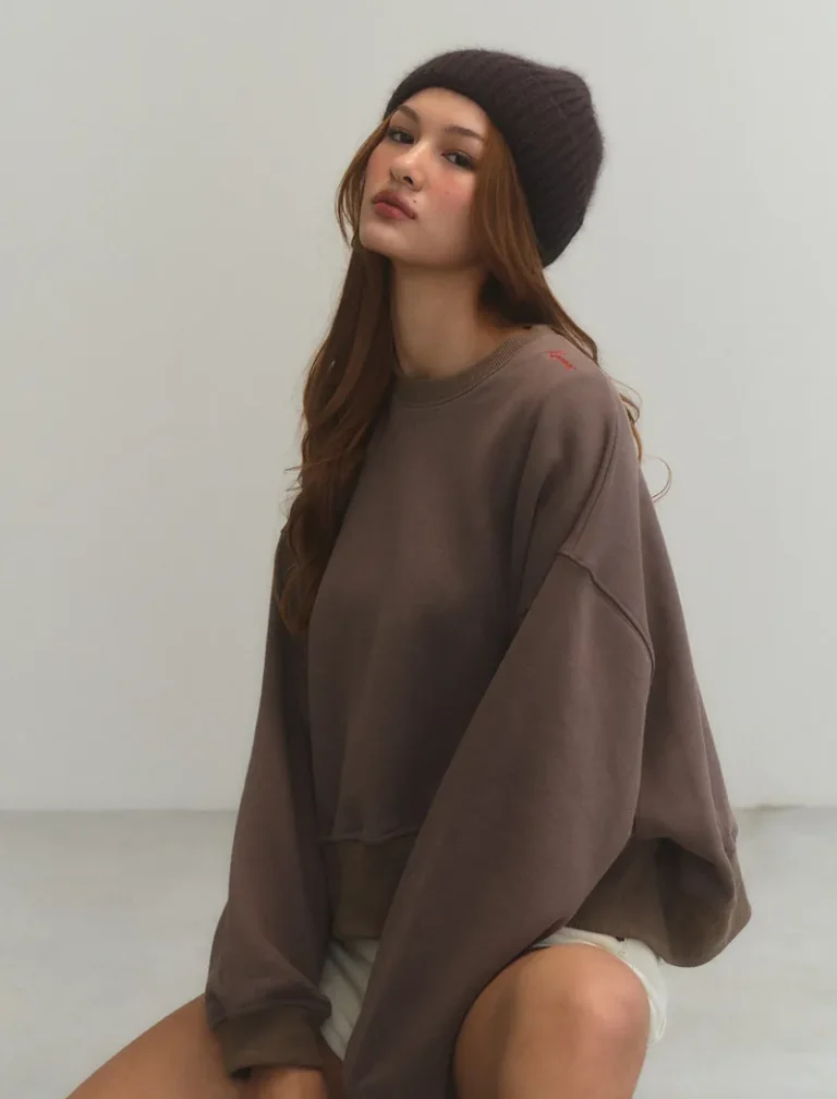 RENESANS Sweatshirt<span> - </span>ESPRESSO, S