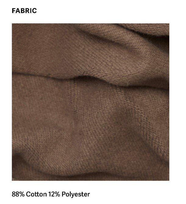 RENESANS Sweatshirt Espresso FABRIC 2