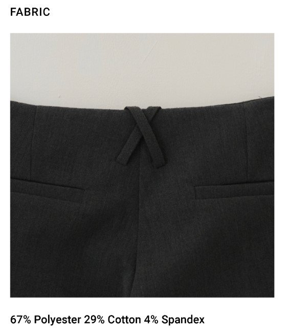 Retro Dream Pants Black FABRIC 7
