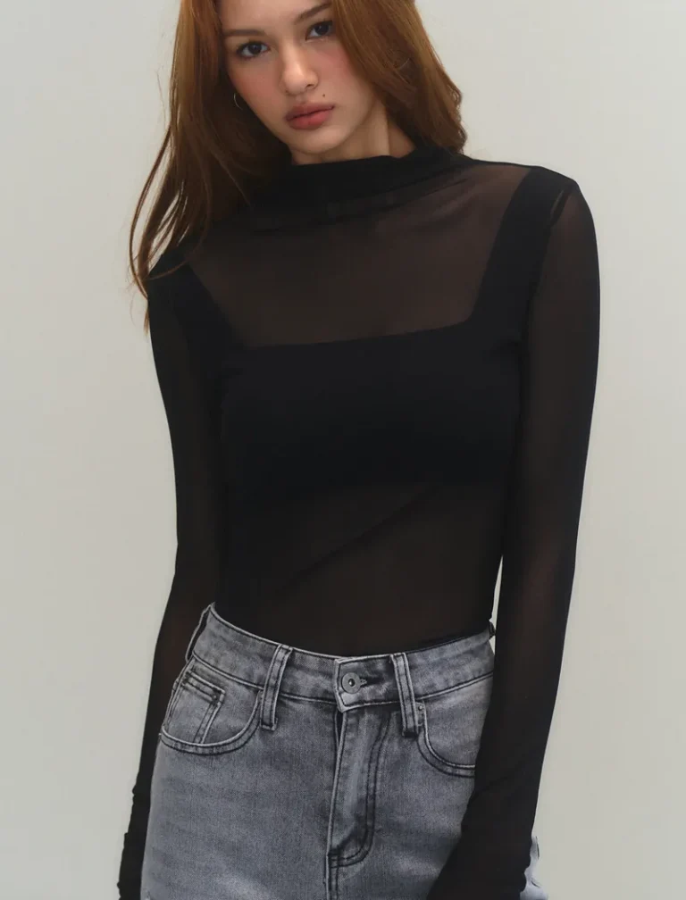 Rizz Layering Top - Black