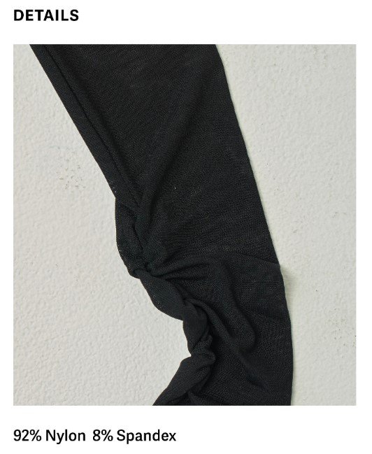 Rizz Layering Top Black FABRIC 1
