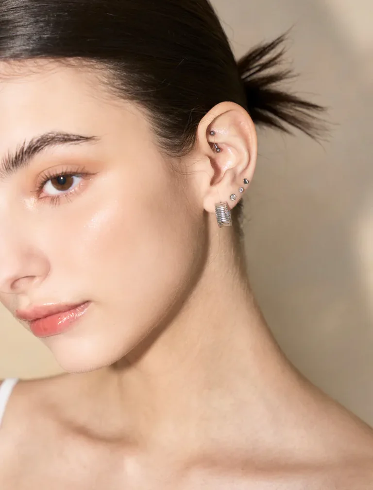 Satellite Earrings<span> - </span>Sliver