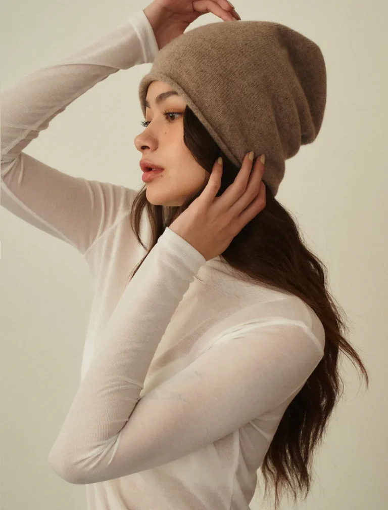 Slouch Wool Beanie<span> - </span>SUNFLOWER