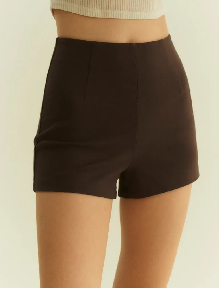 Supreme Mini Shorts<span> - </span>ESPRESSO, XS
