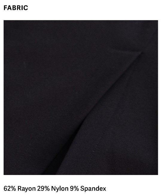 Supreme Mini Skirt Black FABRIC 1