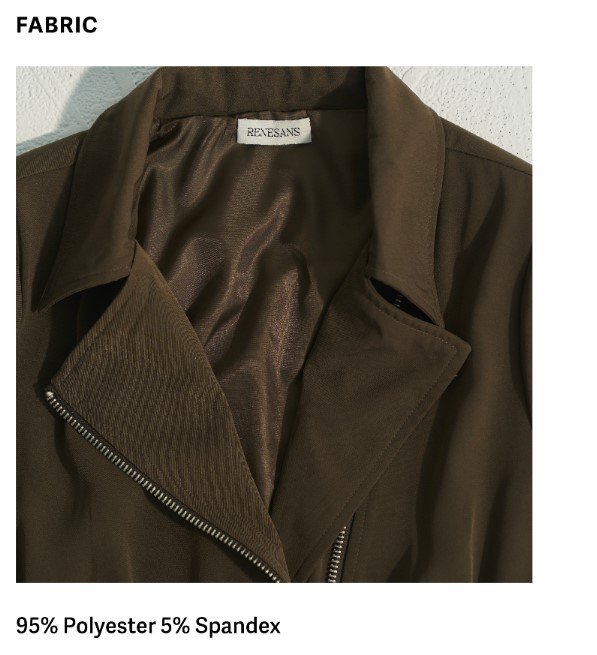 The Baddest Jacket Black FABRIC 1