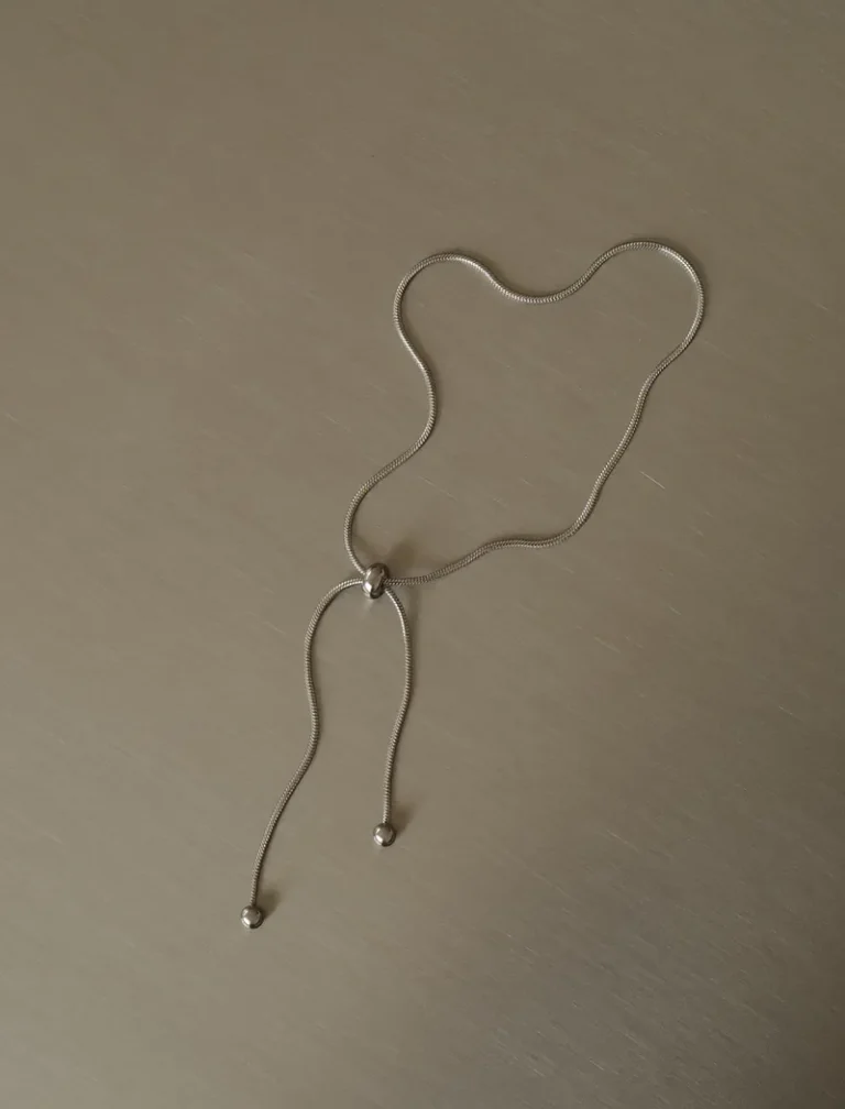 The Saturn Anklet - Silver