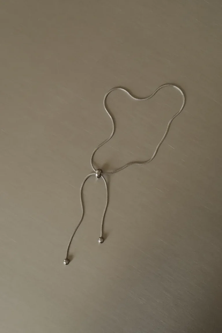 The Saturn Anklet - Silver