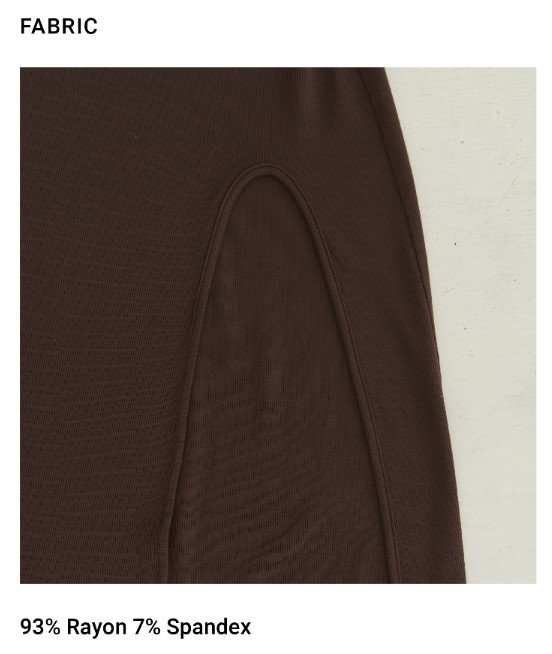 Too Hot To Handle Bra Dress Black FABRIC 1