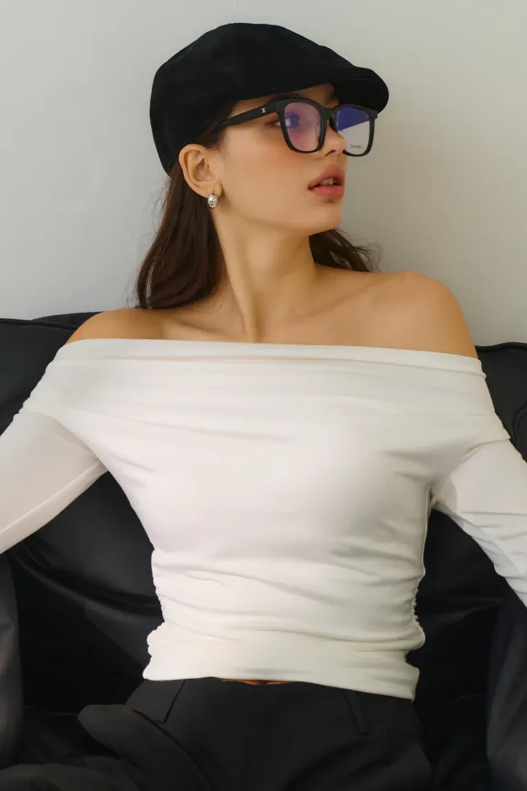 Whatever Top White