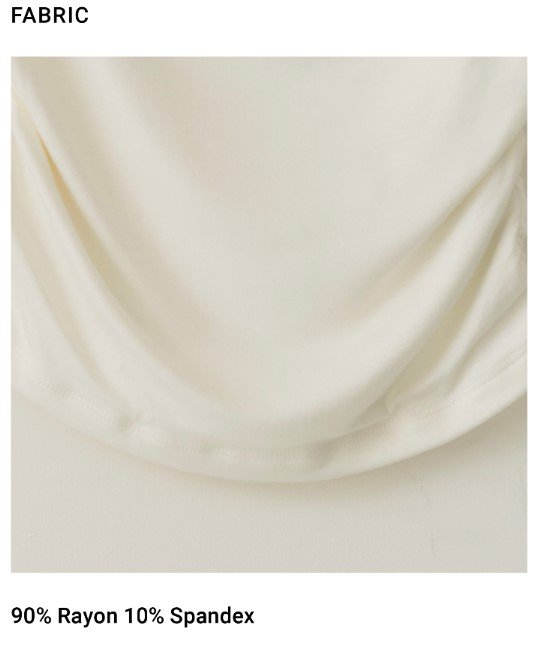 Whatever Top White FABRIC 3
