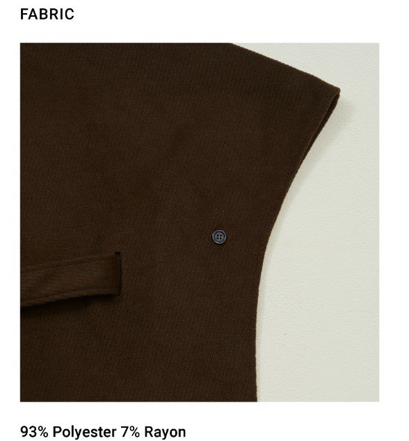 Winter Cape Coat Brown FABRIC 1