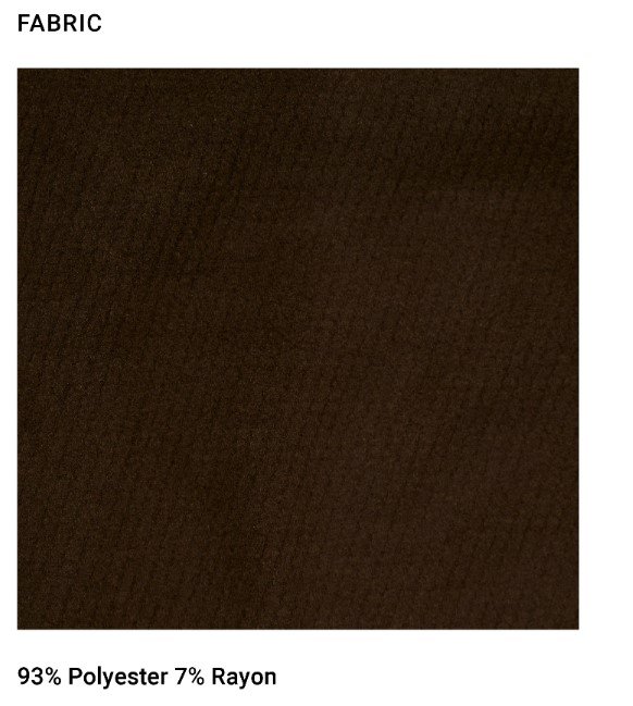 Winter Cape Coat Brown FABRIC 2