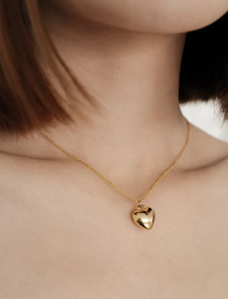 Wrecking Heart Necklace - Gold